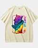 Colorful Tiger Heavyweight T-Shirt