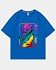 Colorful Tiger Oversized Cooling T-Shirt