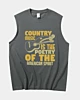 Country Music Is The Poetry Of American Spirit Tank Top