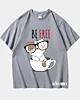 Relaxed Cute Kitten - T-shirt lourd