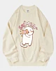 Cute Cat Photographer - Oversized Sweatshirt