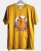 Mignonne Journée internationale du chat - T-shirt en coton glacé