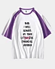 Dad I Will Always Be Your Little Girl Mid Half Sleeve Raglan T-Shirt