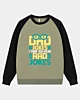 Dad Jokes I Think You Mean Rad Jokes Raglan Sleeve Sweatshirt