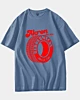Defunct Akron Rubbernecks Baseball Team Oversized Drop Shoulder T-Shirt