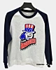 Defunct Allentown Ambassadors Baseball Team Sweatshirt à manches raglan