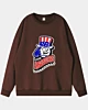 Defunct Allentown Ambassadors Baseball Team Sweatshirt à épaules tombantes