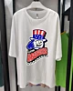 Defunct Allentown Ambassadors Baseball Team Oversized Mid Half Sleeve T-Shirt