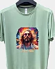 Divine Duality Modern Hippie Psychedelic Jesus Quick Dry T-Shirt