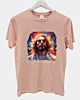 Divine Duality Modern Hippie Psychedelic Jesus Classic Standard T-Shirt