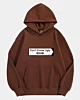 Dont Know Ugly Shameless Thick Skin Oversized Fleece Hoodie