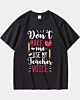 Don't Make Me Use My Terchers Voice Heavyweight T-Shirt