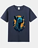 Drawing Portrait Head Hyena Wolf 6.2oz Classic T-Shirt