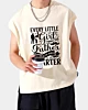 Every Little Girl Thanks Her Father Sleeveless T-shirt