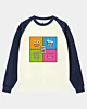 Fool's Day Funny Meme Raglan Sleeve Sweatshirt