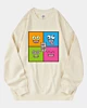 Fool's Day Funny Meme Oversized Sweatshirt