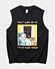 Funny Cat Says Dont Wake Me I'm Tired Tank Top