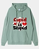 Cupid Is Stupid Drop Shoulder Hoodie