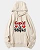 Cupid Is Stupid Pellet Fleece Hoodie