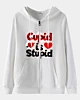 Cupid Ist Dumm Full Zip Hoodie