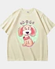 T-shirt lourd Teddy chien mignon drôle