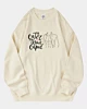 Funny Cute Than Cupid Oversized Sweatshirt