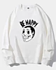 Funny Happy Smile Meme Classic Fleece Sweatshirt