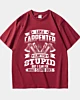 Funny I'm A Carpenter I Cant Fix Stupid Heavyweight T-Shirt