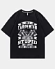 Funny I'm A Carpenter I Cant Fix Stupid Oversized Cooling T-Shirt