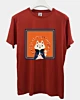 Halloween Katze verkleidet als Dracula - Klassisches T-Shirt
