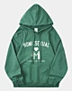 Homiesexual Weißer Hoodie in Übergröße