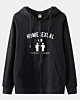 Homiesexual White Full Zip Hoodie