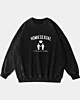 Homiesexual White Acid Wash Sweatshirt