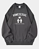 Homiesexual Sudadera oversize blanca