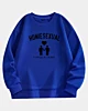 Homiesexual Black Drop Shoulder Fleece Sweatshirt