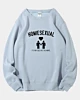 Homiesexual Sudadera de forro polar de pelo negro