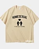 Homiesexual Black Heavyweight Oversized T-Shirt