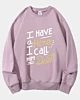 I Have A Hero I Call Him Dad Classic Fleece Sweatshirt