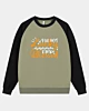 Christian I'm Not Lucky I'm Blessed Raglan Sleeve Sweatshirt