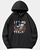 Ich stehe zu Texas, ich unterstütze Texas - Drop Shoulder Hoodie