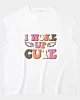 I Woke Up Cute Baby Girls Sleeveless T-shirt