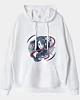 Japanese Anime Style Girls Drop Shoulder Hoodie