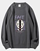 Japanese Cool Anime Fait Trust Classic Sweatshirt