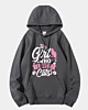 Just A Girl Who Loves Cats Pellet Fleece Hoodie