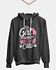 Just A Girl Who Loves Cats Classic Fleece Hoodie