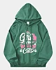 Just A Girl Who Loves Cats Oversized Hoodie