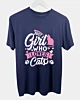 Just A Girl Who Loves Cats Lightweight T-Shirt