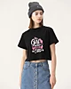 Just A Girl Who Loves Cats Cropped T-Shirt