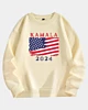 Kamala American 2024 Drop Shoulder Fleece Sweatshirt