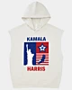 Kamala Harris Statue Of Liberty Sleeveless Hoodie